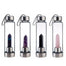 Natural Quartz Gemstone Glass Water Bottle - Find Epic Store