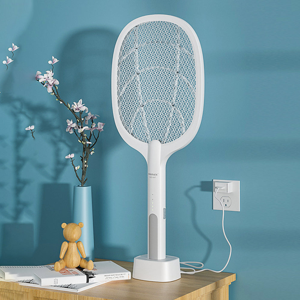 3000V Electric Mosquito Killer With UV Lamp USB 1200mAh Rechargeable Bug Zapper Summer Fly Swatter Trap Home Bug Insect Racket - Find Epic Store