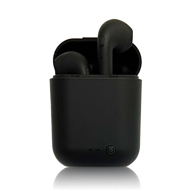 Wireless Earphones Bluetooth 5.0 Headsets - i12mini matte black Find Epic Store