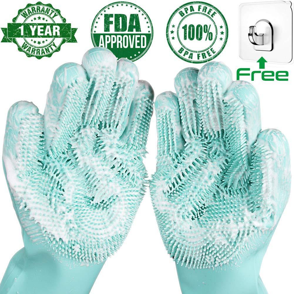 Magic Silicone Multi Purpose Washing 1Pair Gloves - Find Epic Store