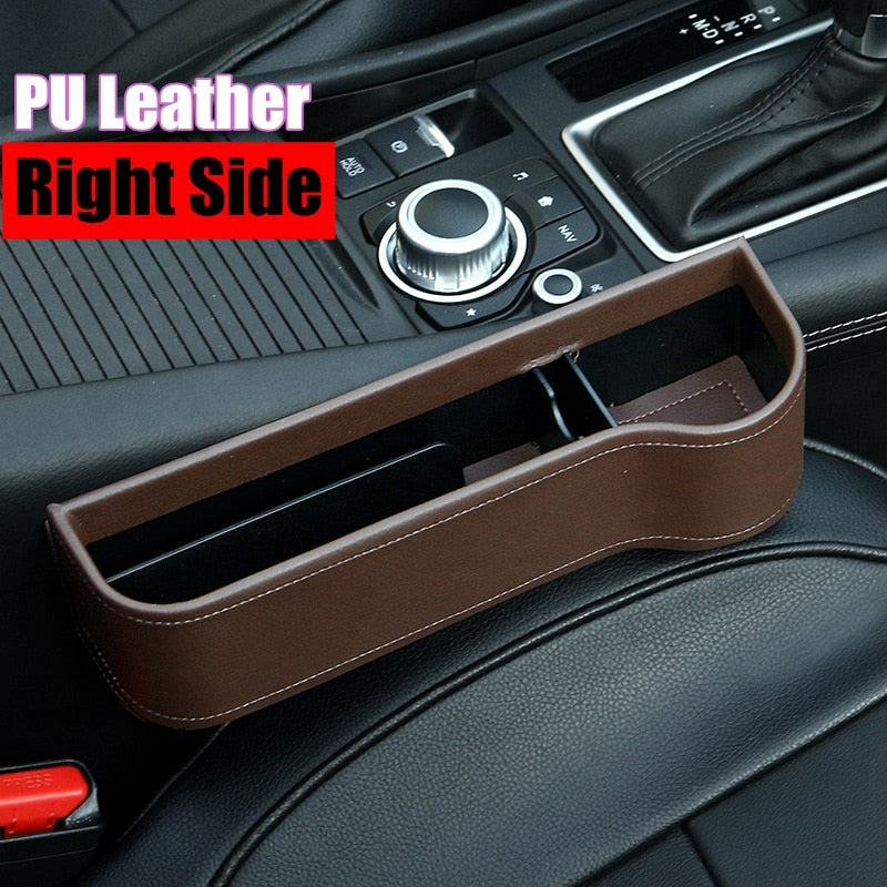Left/Right Universal Pair Passenger Driver Side Car Seat Gap Storage Box - 1pc Right Side B1 Find Epic Store