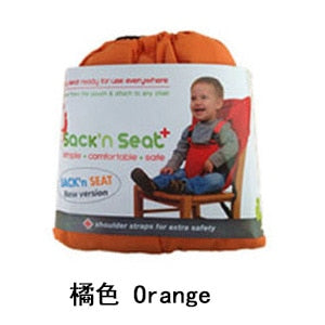 Baby Portable Seat - Orange Find Epic Store