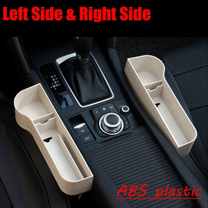 Left/Right Universal Pair Passenger Driver Side Car Seat Gap Storage Box - R and L Side G2 Find Epic Store