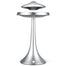 Magnetic Levitating led table lamp with UFO speaker - Silver Find Epic Store