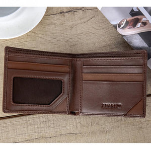 Men Smart Wallet Genuine Leather - Find Epic Store