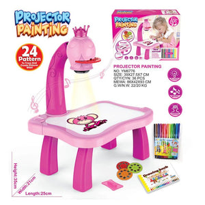 Led Projector Art Drawing Table - Pink 1 Find Epic Store