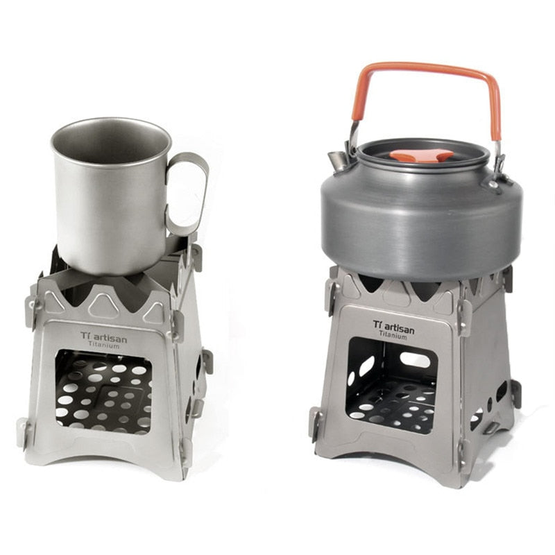 Ultralight Titanium Wood Burner Camping Stove - Find Epic Store