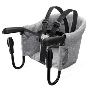 Foldable Portable Baby Dinning Chair - Gray Find Epic Store