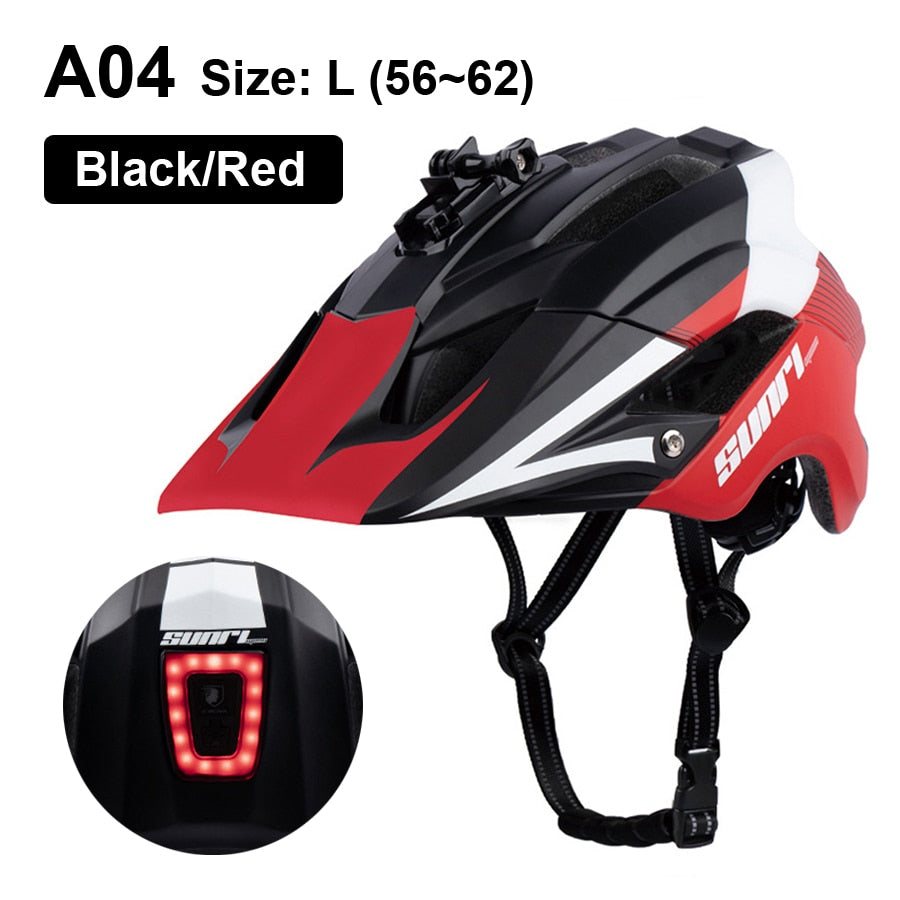 LED Light Rechargeable Cycling Mountain Road Bike Helmet - Find Epic Store