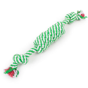 1PC Pet Supply Dog Toys Dogs Chew Teeth Clean Outdoor Training Fun Playing Green Rope Ball Toy For Large Small Dog Cat - I / One size Find Epic Store