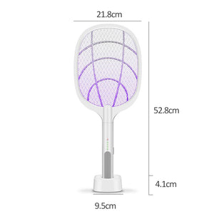 3000V Electric Mosquito Killer With UV Lamp USB 1200mAh Rechargeable Bug Zapper Summer Fly Swatter Trap Home Bug Insect Racket - Find Epic Store