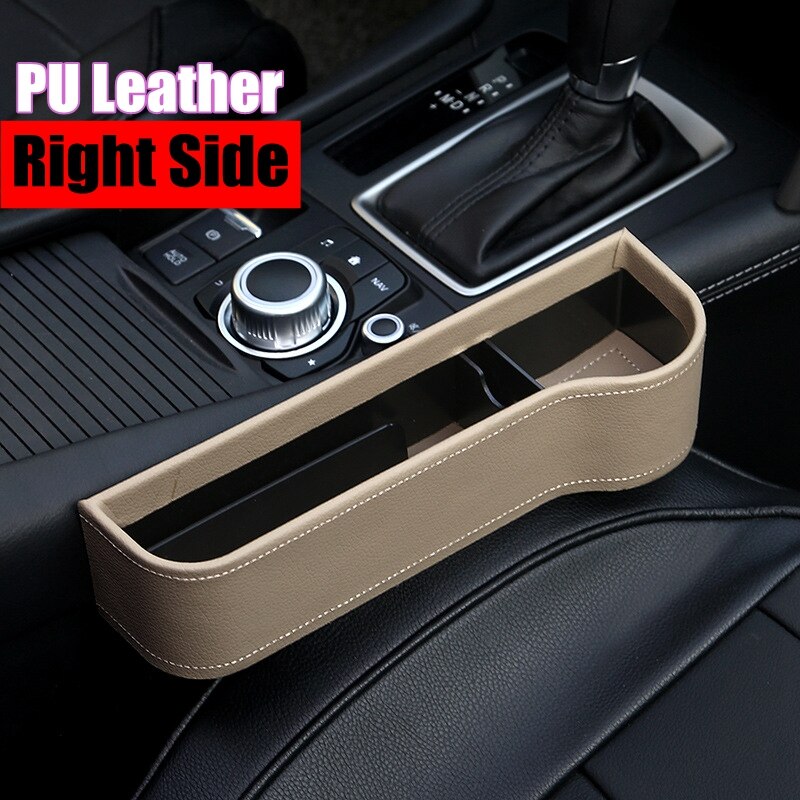 Left/Right Universal Pair Passenger Driver Side Car Seat Gap Storage Box - 1pc Right Side C1 Find Epic Store