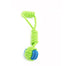 1PC Pet Supply Dog Toys Dogs Chew Teeth Clean Outdoor Training Fun Playing Green Rope Ball Toy For Large Small Dog Cat - Find Epic Store