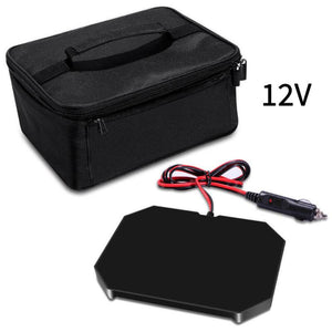 Mini Portable Electric Heating Bag - Black 12V Car Oven Find Epic Store