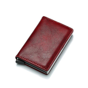 Card Holder Wallet - Red Find Epic Store