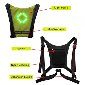 LED Wireless Cycling Vest - Gadget, Tech & Innovation Find Epic Store