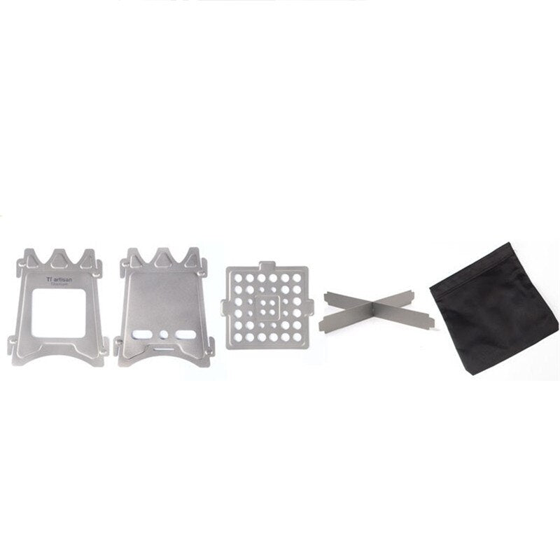 Ultralight Titanium Wood Burner Camping Stove - Find Epic Store