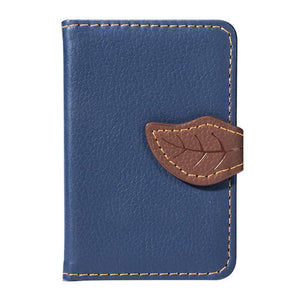 Credit Card Holder PU Leather Wallet Portable Stick On Purse Back Adhesive - Find Epic Store