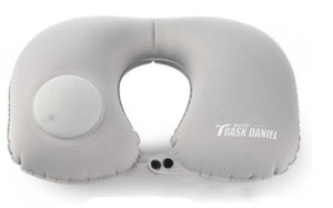 U-type Pillow Compression Inflatable Pillow Neck &Nap Pillow - Gray Find Epic Store