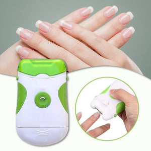 Electric Nail Trimmer & File - GREEN 1 PC Find Epic Store