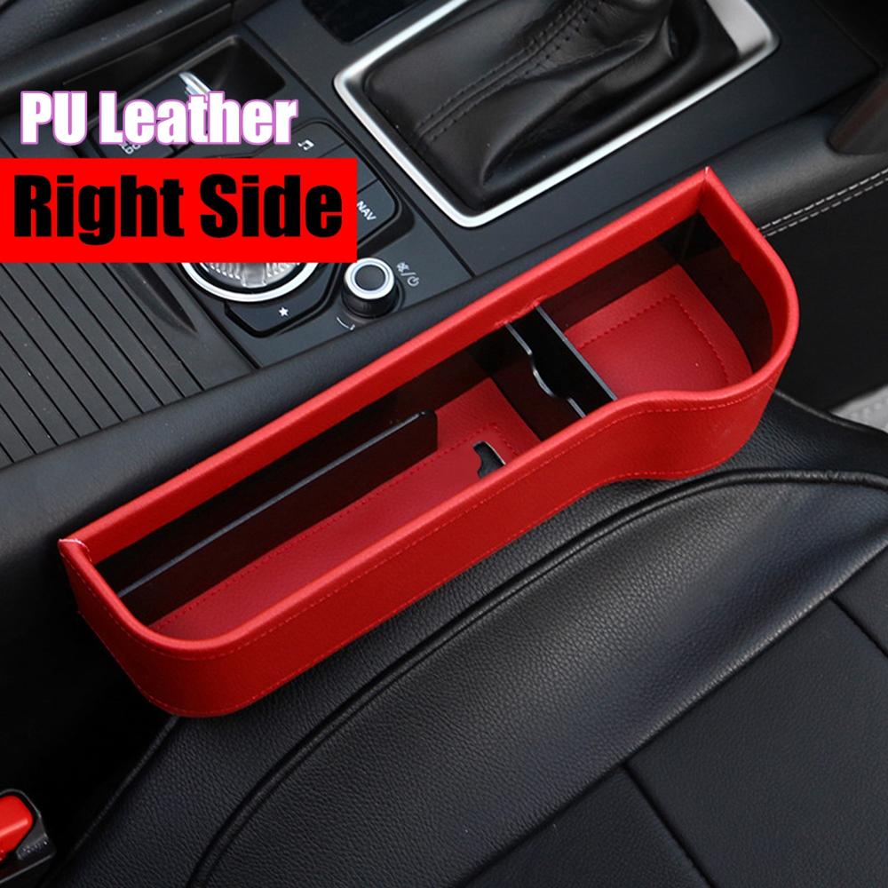 Left/Right Universal Pair Passenger Driver Side Car Seat Gap Storage Box - 1pc Right Side D1 Find Epic Store