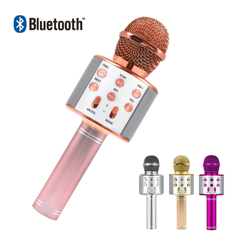 Bluetooth Karaoke Wireless Microphone - Find Epic Store