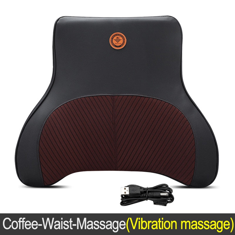 Car Massage Neck Support Pillow - Coffee-Waist-Massage Find Epic Store