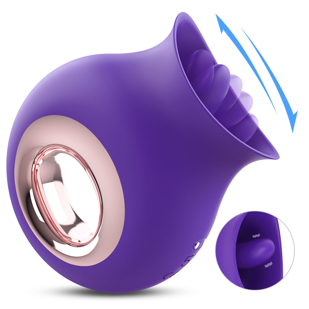 Oral Sucking Vibrator for Women Tongue Nipple Clitoral Stimulator - Find Epic Store