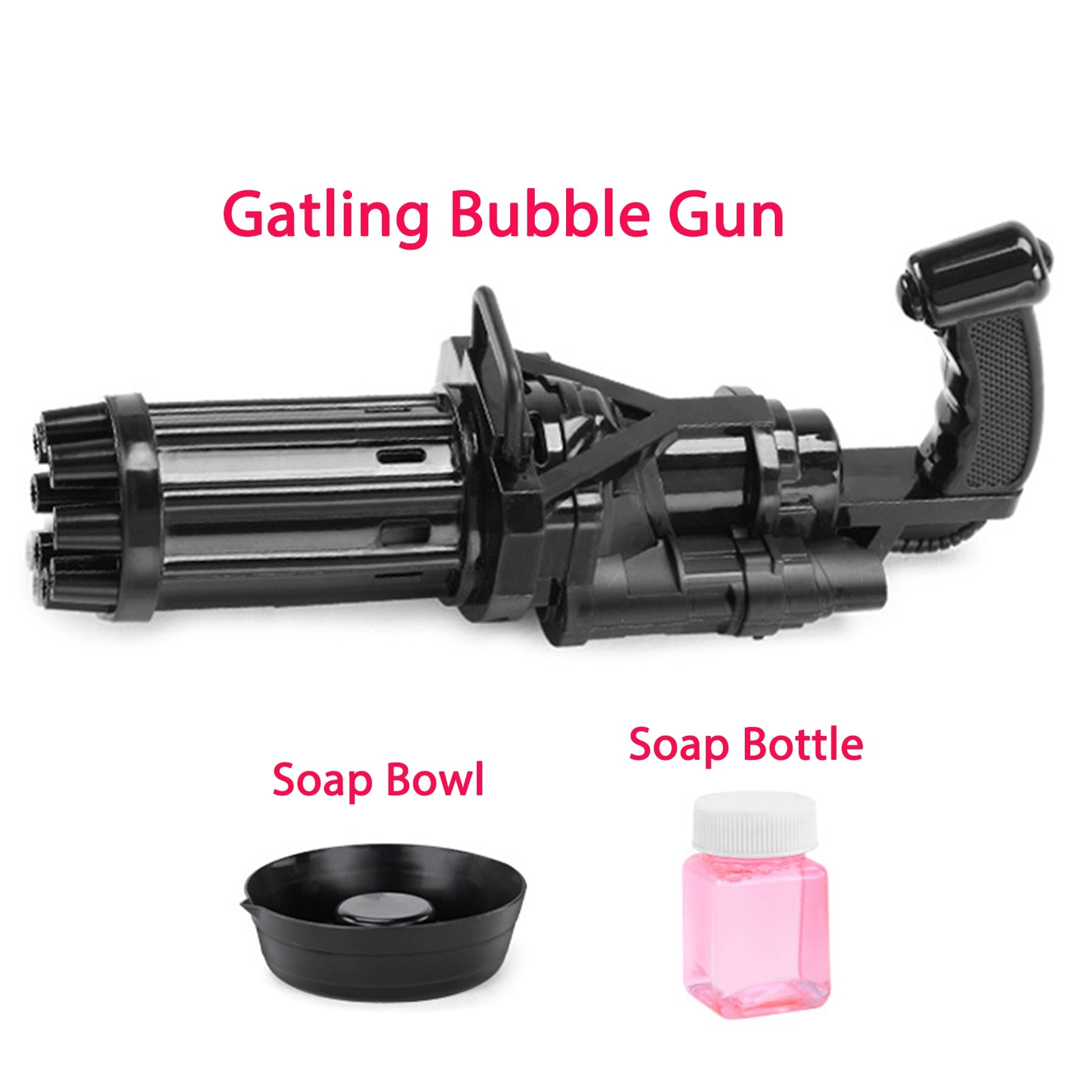 Electric Bubble Machine Toy Gun - have soap bottle Find Epic Store
