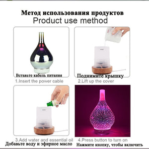 3D Firework Glass Humidifier - Find Epic Store