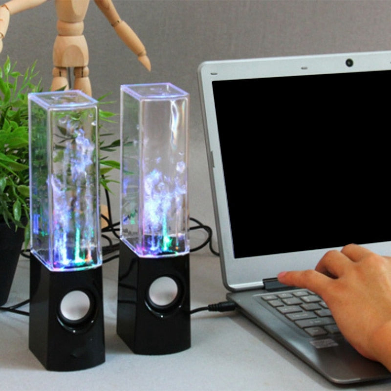 Portable Bluetooth LED Light Speakers for PC Laptop, Phone - Find Epic Store