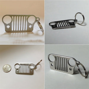 Stainless Steel Grill Key Chain KeyChain Grill Key Ring Unive - Find Epic Store