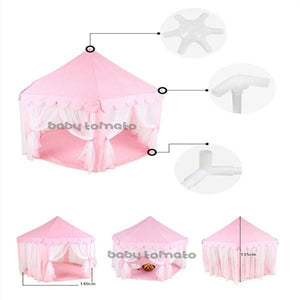 Play Tent Portable Princess Castle Children Activity Fairy House kids Funny Indoor Outdoor Playhouse Beach Tent Baby playing Toy - Find Epic Store