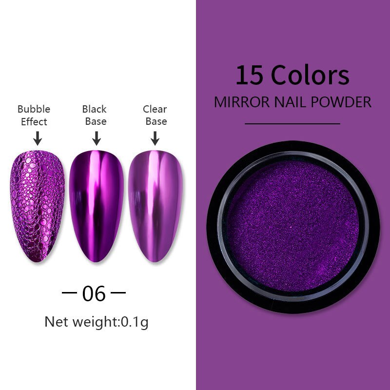 Mirror Nail Art Pigment Powder - Color 06 Find Epic Store