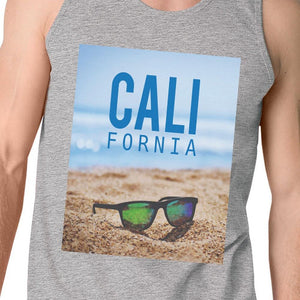 California Beach Sunglasses Mens Lightweight Cotton Tank Top Gifts - Find Epic Store