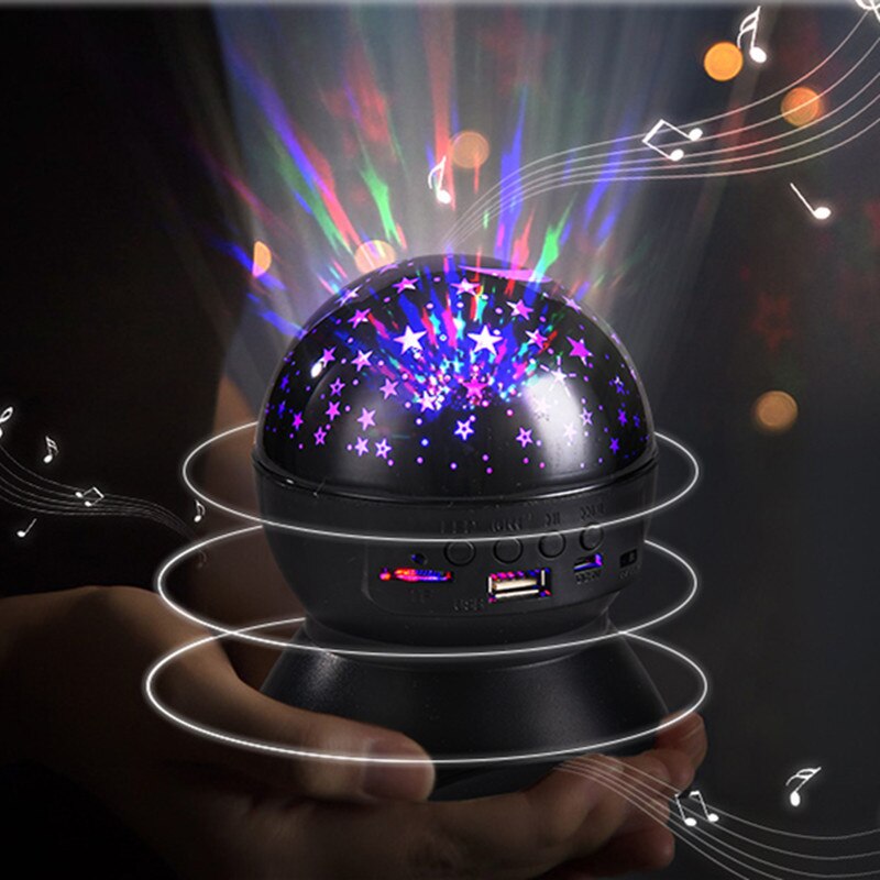 LED Laser Starry Sky Projector Lamp Speaker - Find Epic Store