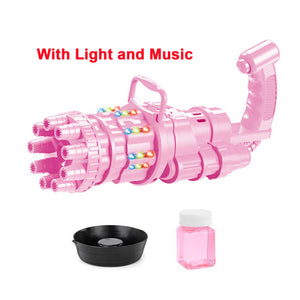 Electric Bubble Machine Toy Gun - Lights and music 14 Find Epic Store