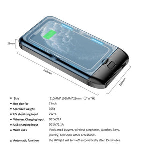 4 IN 1 Multifunctional Household Sterilizer Box For Phone Mask Watch - style 2 Find Epic Store
