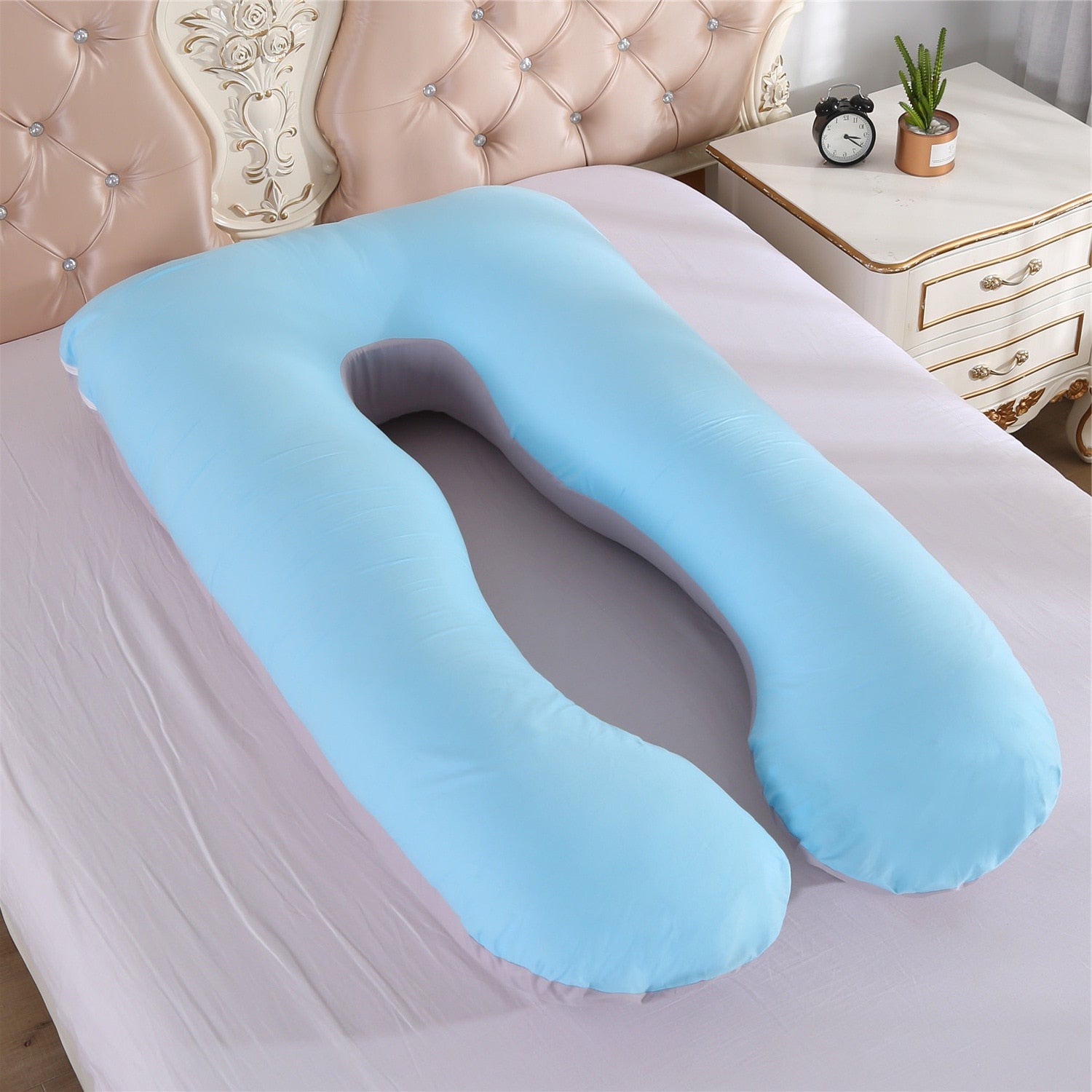 Sleeping Support Pillow For Pregnant Women - Blue-grey Find Epic Store