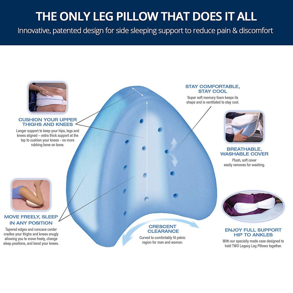 Top Legacy Leg Cushion for Back, Hips, Legs & Knee Support - Find Epic Store