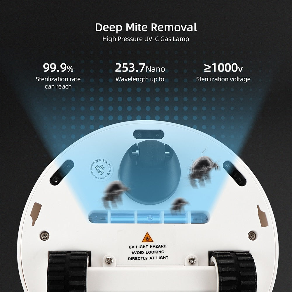 Sterilizer Disinfection Intelligent Ultraviolet Bacteria Killing Mite Robot Dust Mite - Find Epic Store