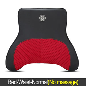 Car Massage Neck Support Pillow - Red-Waist-Normal Find Epic Store