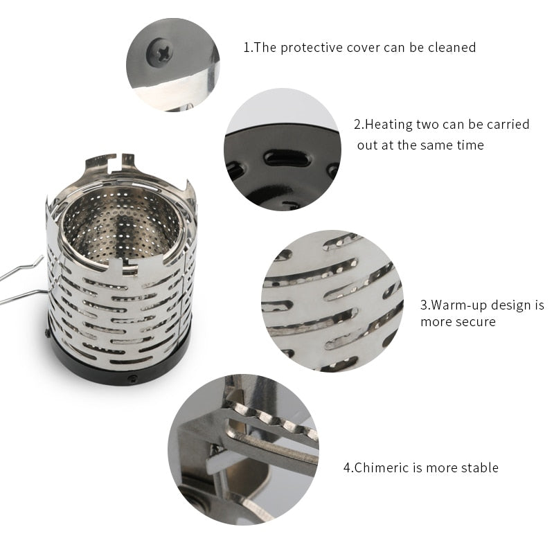 Jeebel Mini Heater New Spot Far Infrared Outdoor Travel Camping Equipment Warmer Tent Fishing Heating Stove Cap - Find Epic Store