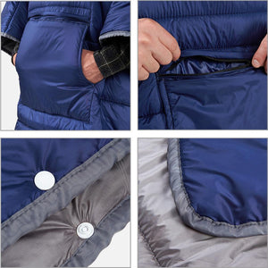Nature Hike Camping Sleeping Bag Cloak Winter Outdoor Portable Sleeping Bag Men Women Wearable Warm Sleeping Bags - Find Epic Store