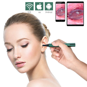 Wireless WiFi Ear Otoscope Oto Speculum Ultra-Thin Ear Scope Camera Waterproof Earwax Removal Tool - Find Epic Store