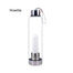 Natural Quartz Gemstone Glass Water Bottle - Find Epic Store