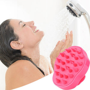 Silicone Head Body Scalp Massage Brush Comb Shampoo Hair Washing Comb Shower Brush Bath Spa Slimming Massage Brush - Find Epic Store