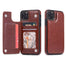 Wallet Phone Cases for iPhone 11 Pro Max 6S 6 7 8 Plus XS Max XR Case Cover Retro Flip Leather Phone Case for Iphone 7 Case Capa - Brown / For iPhone 11 Find Epic Store