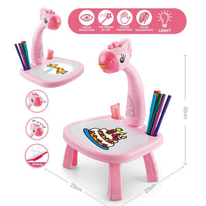 Led Projector Art Drawing Table - Pink 3 Find Epic Store