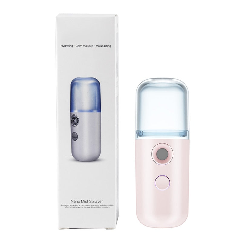 Mini USB Face Steamer - Light Pink Find Epic Store
